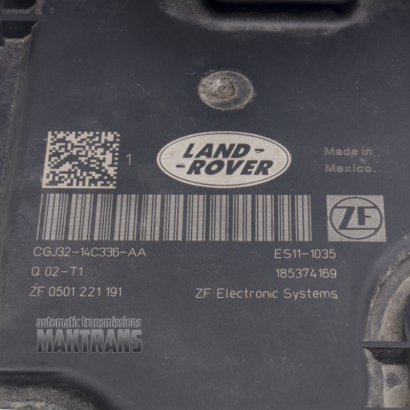 Электронный блок управления трансмиссией (TCM) ZF 9HP48  CGJ32-14C336-AA ZF 0501221191 / Land Rover Range Rover Discovery Sport 2015 2.0L DSL MID DOCH AJ200