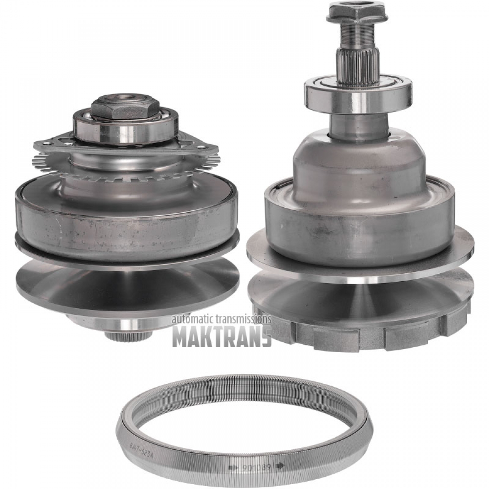 Комплект шкивов снятых с новых трансмиссий JATCO CVT JF016E / с