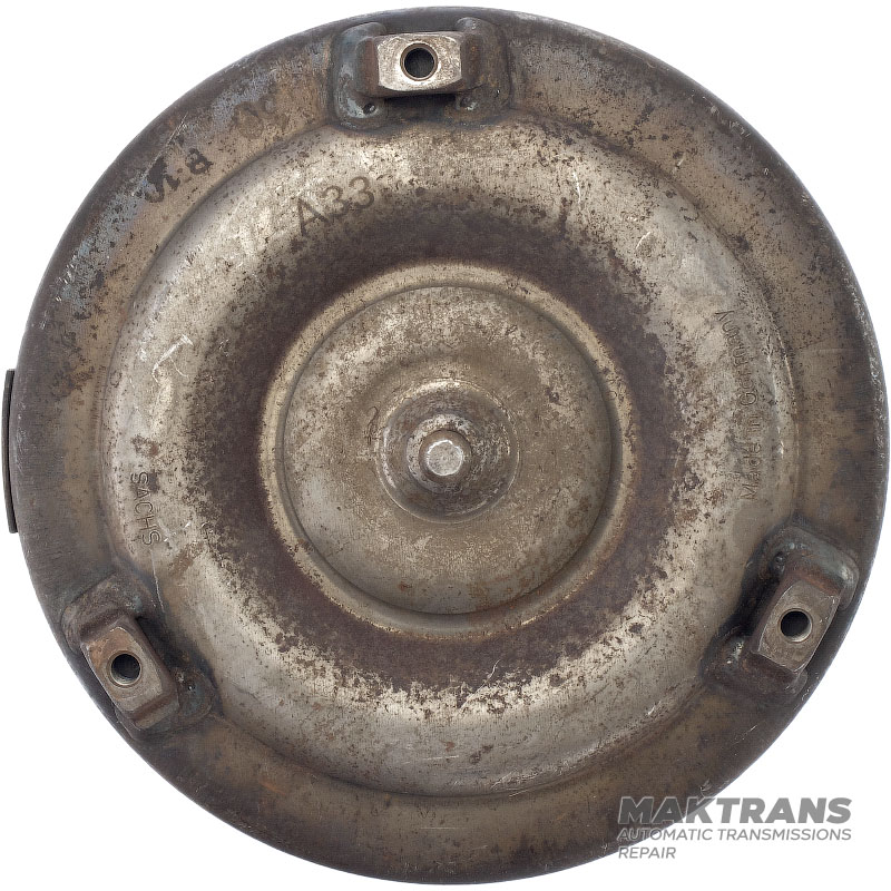 Передня кришка гідротрансформатора ZF 5HP19 / (3 кріпильні отвори (вн.Ø 9.05 mm), нар.Ø пілота 15.90 mm)