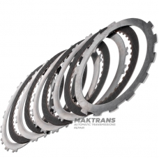 Комплект сталевих та фрикційних дисків 2ND Brake TOYOTA U140E U140F U240E U241E U150E U151E U151F U250E 3568228010 3569221011 (4 фрикційні диски, загальна товщина комплект)