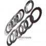 Комплект сталевих та фрикційних дисків C1 Clutch Allison 3000 series / Allison MD3060 (6 фрикційних дисків, загальна товщина комплекту 45.40 мм)
