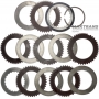 Комплект сталевих та фрикційних дисків C1 Clutch Allison 3000 series / Allison MD3060 (6 фрикційних дисків, загальна товщина комплекту 45.40 мм)