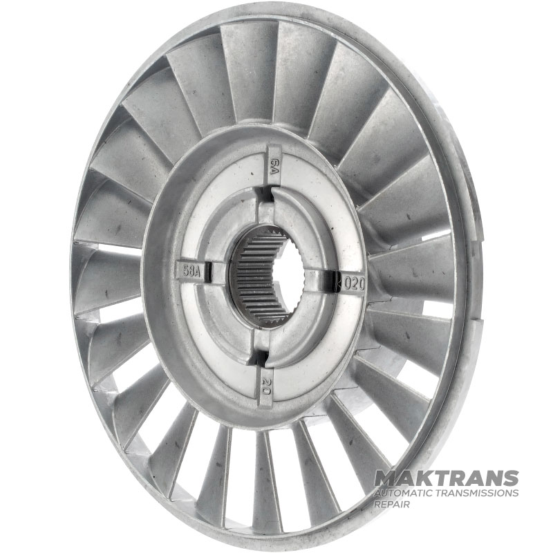 Колесо реакторне гідротрансформатора TOYOTA AC60 58A020 / [нар.Ø 185.20 mm, 38 зубів]