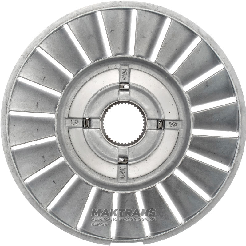 Колесо реакторне гідротрансформатора TOYOTA AC60 58A020 / [нар.Ø 185.20 mm, 38 зубів]