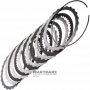Комплект стальных и фрикционных дисков Intermediate Clutch ZF 5HP19 — общая толщина комплекта 21.15 mm, 5 фрикционных дисков