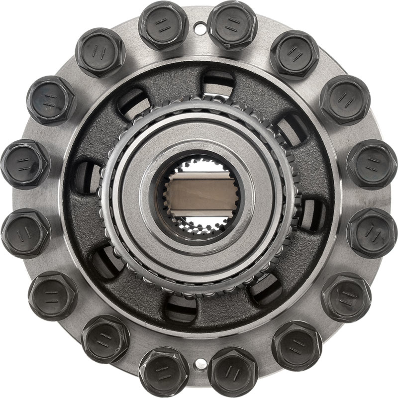 Диференціал 2WD TOYOTA U881E — (16 кріпильних болтів, вн.Ø під піввісь 35.10 mm, 24 шліци під піввісь)