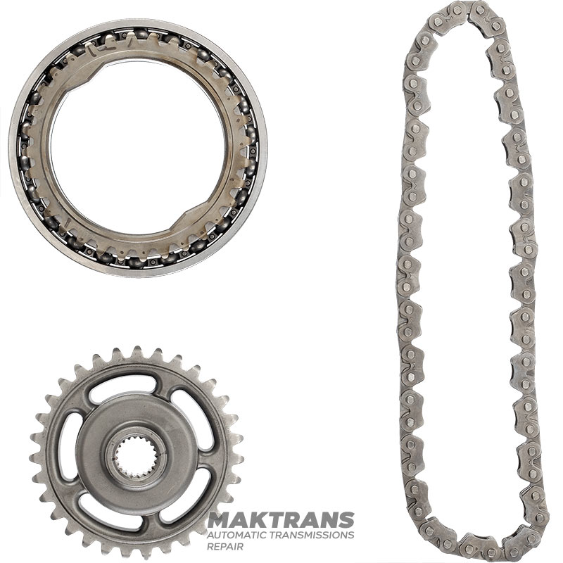 Комплект цепи и шестерней масляного насоса SUBARU TR580 2nd Gen — ширина цепи 6.85 mm