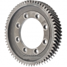 Кольцевая шестерня дифференциала Hyundai / KIA F4A42 — (63 зуба, нар.Ø 203.95 mm, вн.Ø 95.80 mm, 8 крепежных отверстий)