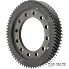 Косозубая шестерня дифференциала JATCO JF506 — 69 зубьев, нар.Ø 223.60 mm, 12 крепежных отверстий