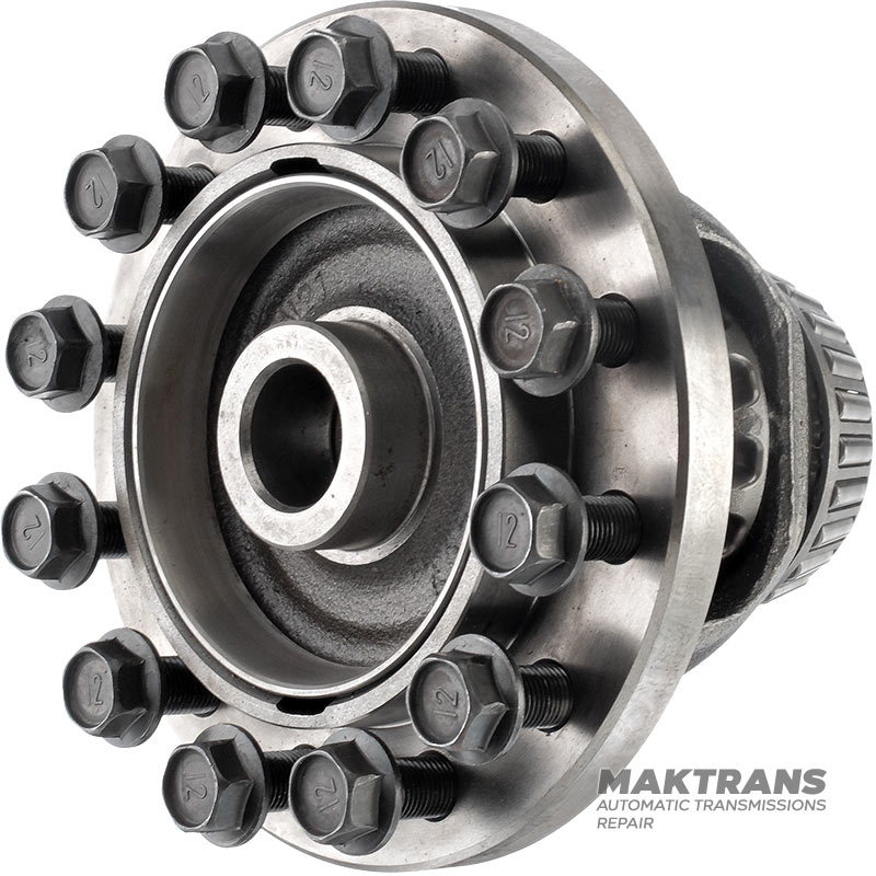 Диференціал 2WD JATCO JF506 — (12 отворів кріплення, вн.Ø під піввісь 27.30 mm, 34 шліци під піввісь)
