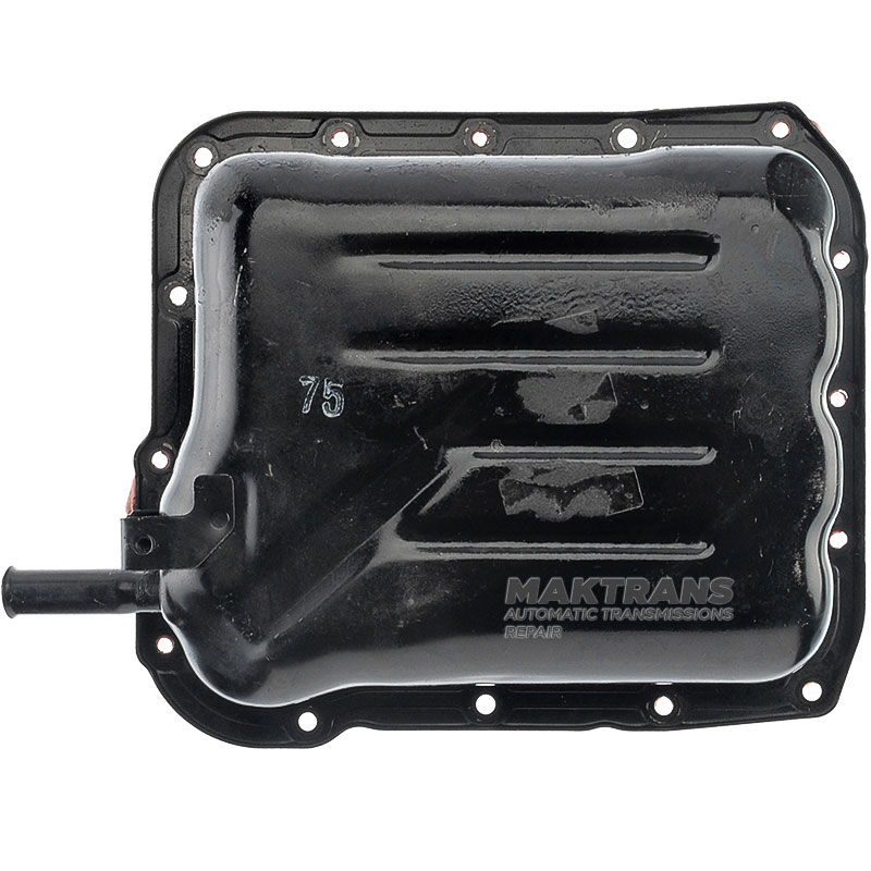 Піддон масляний F4A41 F4A42 - довжина шийки щупа 62 mm, з кріпильною пластиною