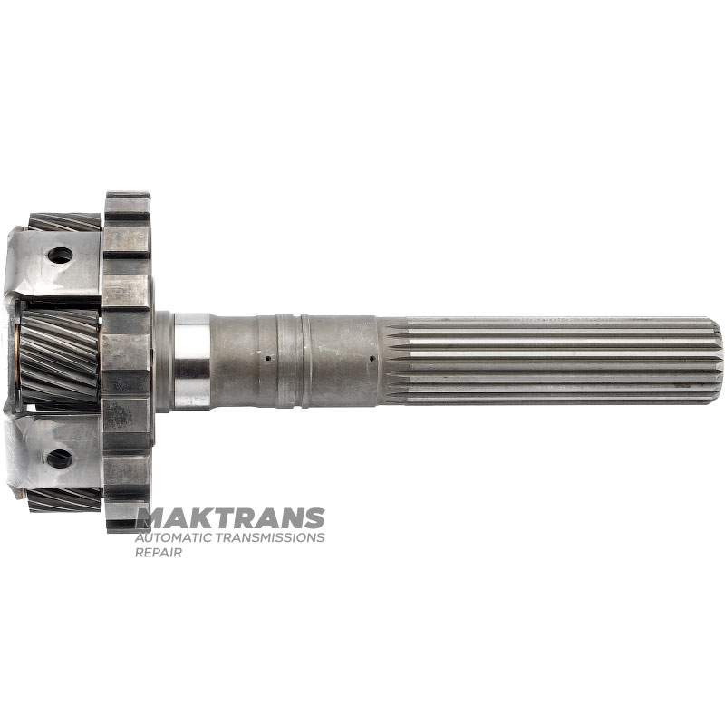 Выходной вал (2WD) / задняя планетарная передача TOYOTA AB60E AB60F — длина вала 238 mm, 22 шлица (нар.Ø 37.95 mm) / 4 сателлита, 20 зубьев (нар.Ø 38.35 mm)