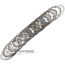 Комплект стальных и фрикционных дисков Low / Reverse Clutch Hyundai / KIA A8MF1 456254G600 (7 фрикционных дисков, общая толщина комплекта 25 mm)