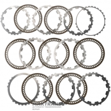 Комплект стальных и фрикционных дисков Low / Reverse Clutch Hyundai / KIA A8MF1 456254G600 (7 фрикционных дисков, общая толщина комплекта 25 mm)