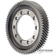 Косозубая шестерня Hyundai / KIA A4CF1 A4CF2 4583223000 — 71 зуб (нар.Ø 201.85 mm), 10 крепежных отверстий