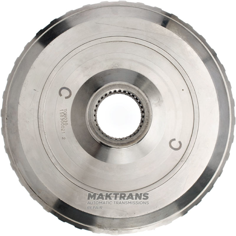 Барабан C1 Clutch (1-2-3-4) TG-81SC AWF8F45 AF50-8 U881 16-up - порожній, без дисків (під 5 фрикційних дисків)