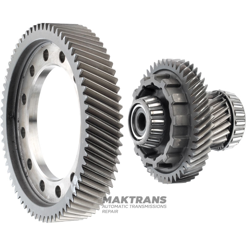 Головна пара диференціала TOYOTA U660E 4122133160 3570533020 - 21 зуб (нар.Ø 72.10 mm) / 69 зубів (нар.Ø 214.55 mm)
