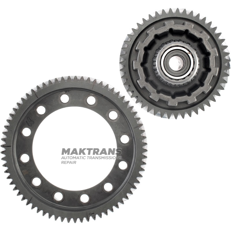 Головна пара диференціала TOYOTA U660E 4122133160 3570533020 - 21 зуб (нар.Ø 72.10 mm) / 69 зубів (нар.Ø 214.55 mm)