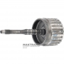 Вал входной с барабаном сцепления E Clutch ZF 6HP26 ZF 6HP28 1068171034 — общая высота 308 mm, нар.Ø вала 30 mm, без дисков (для комплекта на 7 фрикционов)