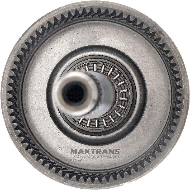 Вал входной с барабаном сцепления E Clutch ZF 6HP26 ZF 6HP28 1068171034 — общая высота 308 mm, нар.Ø вала 30 mm, без дисков (для комплекта на 7 фрикционов)