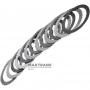 Комплект сталевих та фрикційних дисків C1 Clutch SsangYong DSI-6 / DSI M78 0578-166053 – 5 фрикційних дисків (загальна товщина комплекту 24.60 mm)