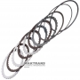 Комплект стальных и фрикционных дисков Forward Clutch JATCO CVT — 3 фрикционных диска (общая толщина комплекта 13 mm)