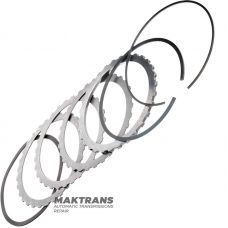 Комплект сталевих дисків Forward Clutch JATCO CVT JF011E - 3 сталеві диски (товщина 1.40 mm), 1 опорний диск (товщина 4.20 mm)