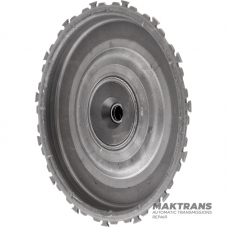 Кришка фланець подвійного мокрого зчеплення VAG DSG 0BT-0BH 0BH141029F 0BH141791B - загальна висота 60 mm, 36 шліців (нар.Ø 37.85 mm)