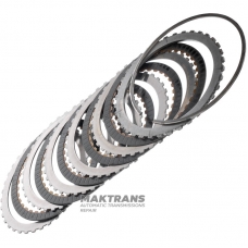 Комплект сталевих та фрикційних дисків K3 Clutch TR-60SN 09D — (5 фрикційних дисків, загальна товщина комплекту 26.50 мм)