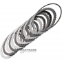 Комплект стальных и фрикционных дисков K3 Clutch TR-60SN 09D — (5 фрикционных дисков, общая толщина комплекта 26.50 mm)