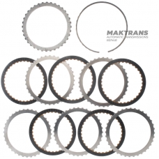 Комплект сталевих та фрикційних дисків K3 Clutch TR-60SN 09D — (5 фрикційних дисків, загальна товщина комплекту 26.50 мм)