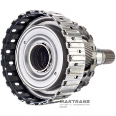 Выходной вал / планетарная передача No.4 / барабан D Clutch (без дисков) DODGE-CHRYSLER 845RE 850RE — 23 шлица (нар.Ø 30.80 mm), общая высота 229 mm, 4 сателлита (37 зубьев) Выходной вал / планетарная передача No.4 / барабан D Clutch (без дисков) DODGE-CHRYSLER 845RE 850RE — 23 шлица (нар.Ø 30.80 mm), общая высота 229 mm, 4 сателлита (37 зубьев)