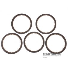 Комплект фрикционных дисков K3 Clutch TR-60SN 09D — 5 фрикционных дисков