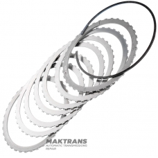 Комплект стальных дисков C3 (K3) Clutch Aisin Warner / VAG 0C8 — 7 дисков в комплекте (2 прижимных, 5 стальных)