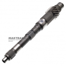 Вхідний вал K1 DQ500 0BT-0BH DSG7 0BH311105C - довжина 340 mm, шестерня 16 зубів (нар.Ø 50.30 mm)