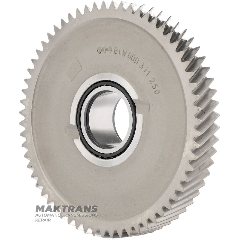 Шестерня 1 передачи VAG eHybrid DQ400 0DD 0DD311250 — 63 зуба (нар.Ø 153.85 mm)