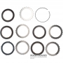 Барабан K3 Clutch Mercedes-Benz 722.6 A1402721931 — 4 двосторонні фрикційні диски (загальна товщина комплекту 22.70 мм)
