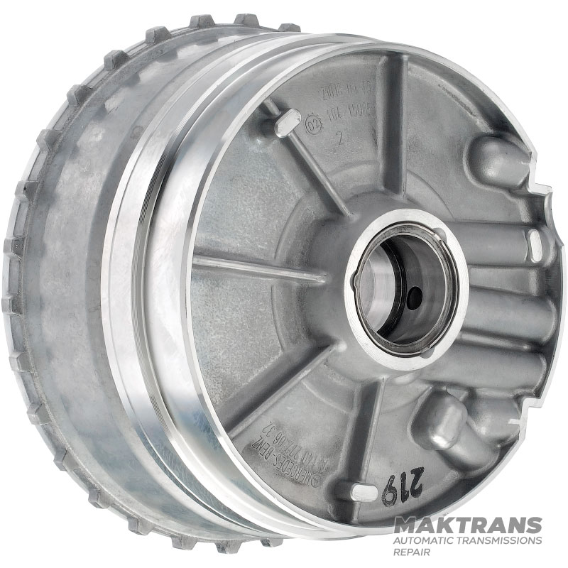 Барабан B2 Clutch Merceds-Benz 722.6 A1402720632 A1402720732 - загальна висота 106 mm, 5 фрикційних дисків (загальна товщина комплекту 23.75 мм)