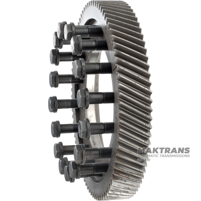Косозуба шестерня диференціала 4WD TOYOTA U140F 4122133100 - 79 зубів (нар.Ø 221.90 мм), 16 кріпильних болтів