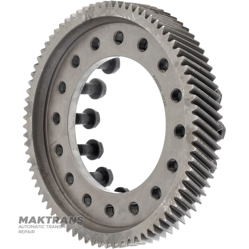 Косозуба шестерня диференціала 4WD TOYOTA U140F 4122133100 - 79 зубів (нар.Ø 221.90 мм), 16 кріпильних болтів