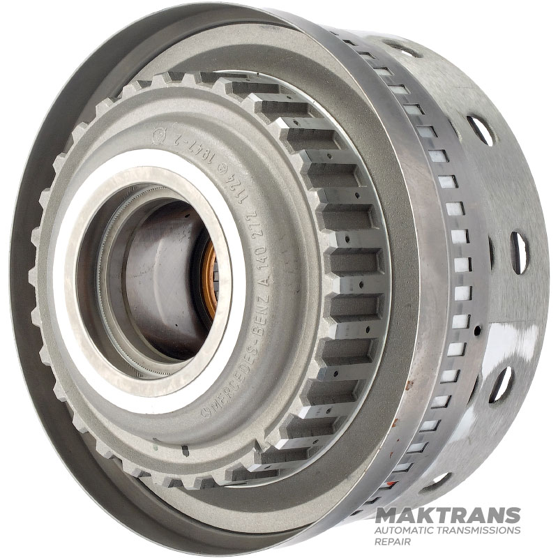 Барабан K1 Clutch 722.6 Mercedes-Benz A1402720025 A1402720226 - 50 зубів (нар.Ø 81.60 мм), 5 двосторонніх фрикційних дисків (загальна товщина комплекту 30.75 мм)