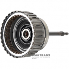 Вхідний вал / барабан K2 Clutch 722.6 Mercedes-Benz - загальна висота 354 мм, 78 зубів кільцева шестерня, 5 фрикційних дисків (загальна товщина комплекту 30.35 мм)