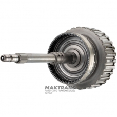 Вхідний вал / барабан K2 Clutch 722.6 Mercedes-Benz - загальна висота 354 мм, 78 зубів кільцева шестерня, 5 фрикційних дисків (загальна товщина комплекту 30.35 мм)