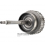 Входной вал / барабан K2 Clutch 722.6 Mercedes-Benz — общая высота 354 мм, 78 зубьев кольцевая шестерня, 5 фрикционных дисков (общая толщина комплекта 30.35 мм)