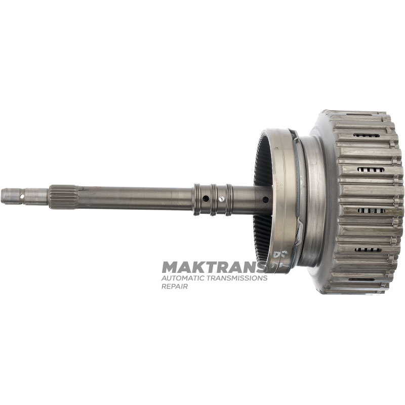 Входной вал / барабан K2 Clutch 722.6 Mercedes-Benz — общая высота 354 мм, 78 зубьев кольцевая шестерня, 5 фрикционных дисков (общая толщина комплекта 30.35 мм)