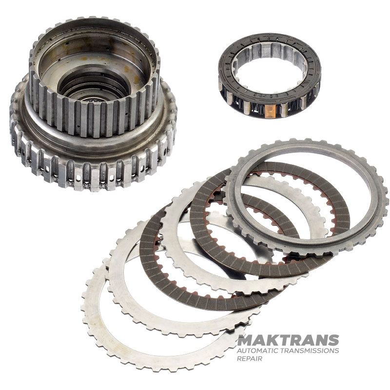 Барабан DIRECT Clutch MAZDA FNR5 FS50-19-H4X — с обгонной муфтой, 2 фрикционных диска (толщина 11.45 mm)