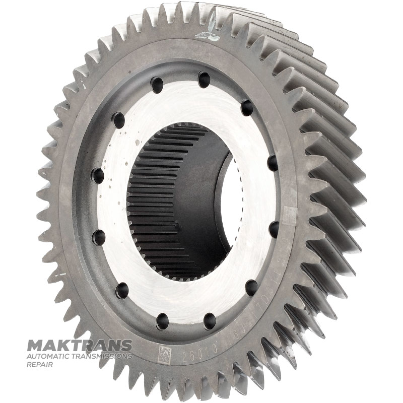 Шестерня TRANSFER DRIVE HYUNDAI KIA A6GF1 4581126010 - 52 зуби (нар.Ø 130.65 мм, 2 насічки)