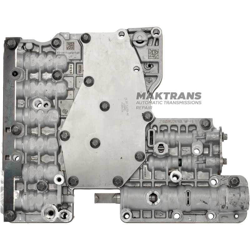 Гидроблок без соленоидов FORD 10R80 / 10R60 HL3P-7A101-MB HL3P-7A092-AD JL3P-7Z490-FB — с мануальным клапаном