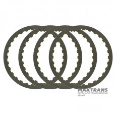 Комплект сталевих та фрикційних B1 Brake / K1 Clutch Mercedes-Benz 722.6 — (4 фрикційні диски (двосторонній), 30 зубів, нар.Ø 172.95 мм)