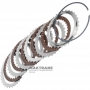 Комплект сталевих та фрикційних дисків FORWARD Clutch MAZDA CX-90/CX-60 2.5L-3.3L HYBRID - 5 фрикційних дисків (загальна товщина комплекту 25.05 мм)